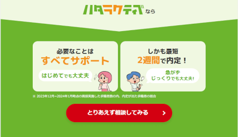 ハタラクティブ_第二新卒_エージェント_おすすめ