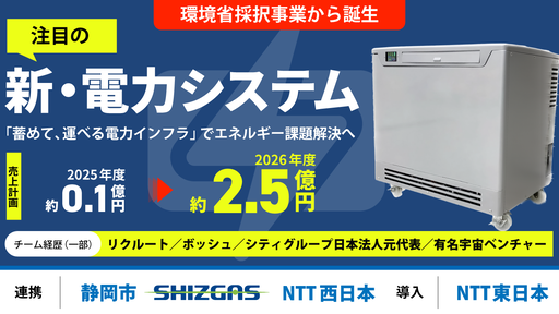 〈全国30県に拡大中〉大企業や行政と広める注目の新・電力システム。「蓄めて、運べる電力インフラ」でエネルギー問題解決へ