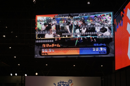 闘会議16 任天堂ブースに注目 スプラトゥーン甲子園遂に決勝 スーパーマリオメーカーが大盛り上がり ゲームドライブ ゲードラ