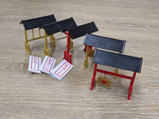 週刊ガチャ5 持ち帰ったおみくじをおうちに飾れる ミニおみくじかけ ゲームドライブ ゲードラ