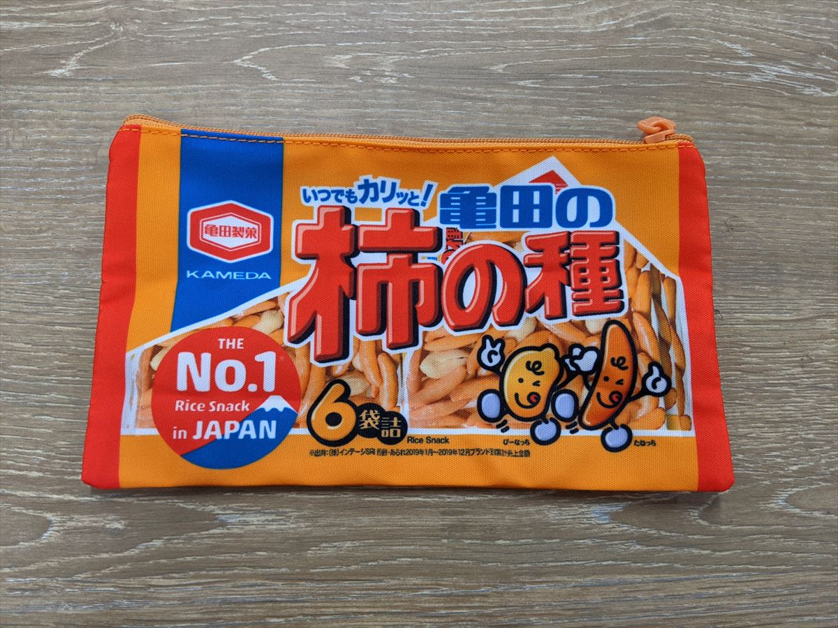 週刊ガチャ217 あの製菓がポーチになった 亀田製菓 ポーチコレクション2 ゲームドライブ ゲードラ