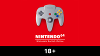 NINTENDO 64 Nintendo Switch Online 18+