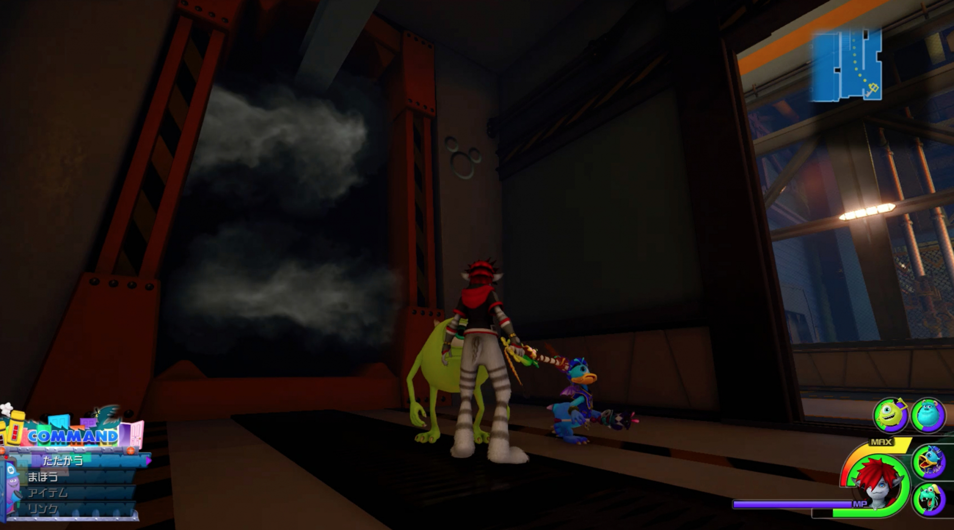 KH3 Monstropolis Treasure Chest & Lucky Emblem Locations Kingdom