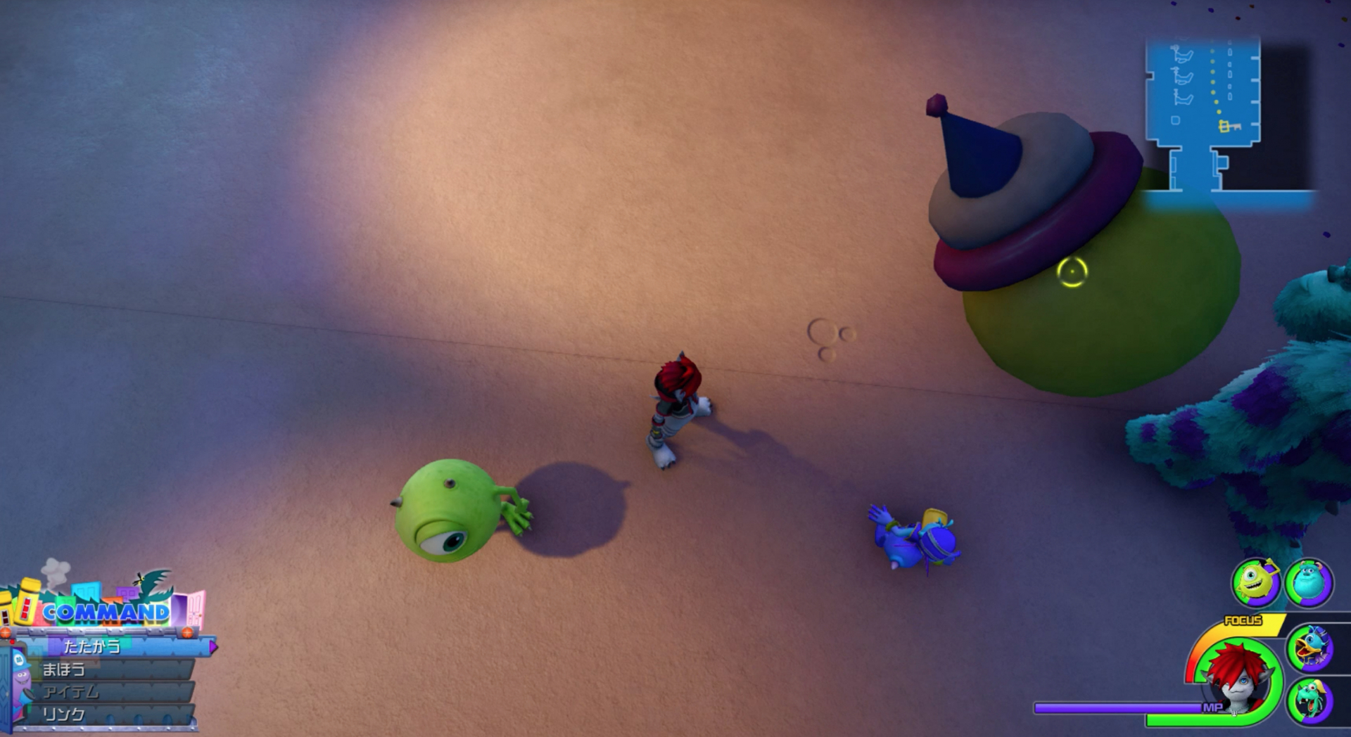 KH3 Monstropolis Treasure Chest & Lucky Emblem Locations Kingdom