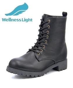 ＜G-FOOT＞ Sweet Jelly スイートジェリー キッズ レースアップブーツ 870081 ブラック ガールズ