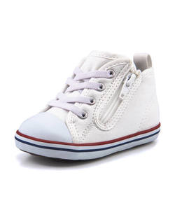 ＜G-FOOT＞ キッズ converse コンバース BABY ALL STAR N HUGEPATCH Z ベビースニーカー(ベビーオールスターNヒュージパッチZ) 7CL383 ホワイト ファースト/ベビー