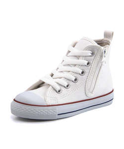 ＜G-FOOT＞ converse コンバース CHILD ALL STAR N HUGEPATCH Z HI キッズスニーカー(チャイルドオールスターNヒュージパッチZHI) 3SC080 ホワイト ボーイズ