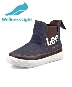 ＜G-FOOT＞ Lee リー ADAK LIGHT キッズブーツスニーカー【軽量】(アダックライト) 000819 デニム ボーイズ