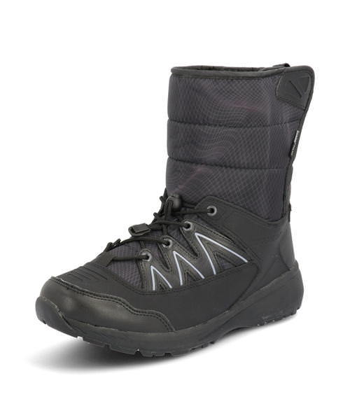 ダンロップ Dunlop メンズ 通販 Dunlop ダンロップ All Fielder 014 Wp メンズウィンターブーツ 防水 滑りにくい 幅広4e オールフィールダー014ウォータープルーフ Af014 ブラック ジーフットシューズマルシェ アスビー 公式