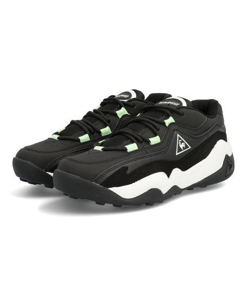 le coq sportif ルコックスポルティフ LCS TR 2 メンズスニーカー QL2PJC25BM ブラック/ミント ローカット