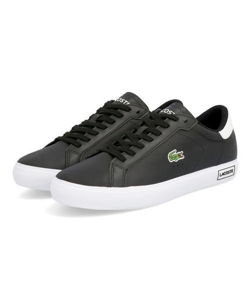 ラコステ Lacoste レディース 通販 Lacoste ラコステ Power Court 05 1 レディーススニーカー パワーコート051 Sfa 312 ブラック ホワイト ジーフットシューズマルシェ アスビー 公式