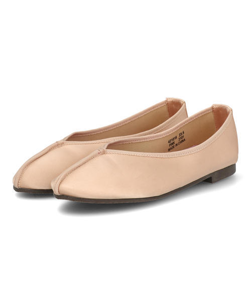 LSMR レスモア レディース チャイナシューズ 421016 ピンク パンプス ローヒール(-3.5cm)