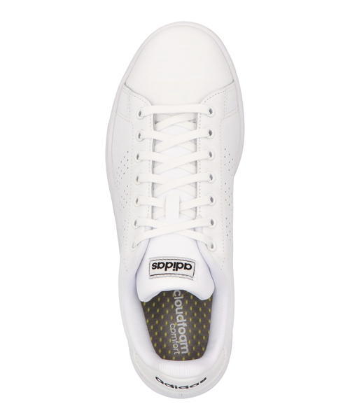 アディダス｜adidas メンズ 通販 adidas アディダス ADVANCOURT LEA U メンズスニーカー(アドバンコートレザーU)  FY8801 [GF] フットウェアホワイト/フットウェアホワイト/コアブラック[1547_2][1575_2] |  ジーフットシューズマルシェ/アスビー【公式】
