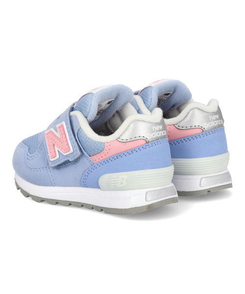 ニューバランス New Balance キッズ 通販 New Balance ニューバランス Io 313 ベビーシューズ Up サックス ピンク ジーフットシューズマルシェ アスビー 公式