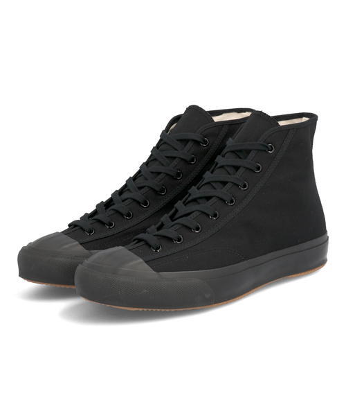 moonstar ムーンスター GYM CLASSIC HI レディーススニーカー(ジムクラシックHI) 432092 ブラックモノ【レディース】 ハイ/ミッドカット