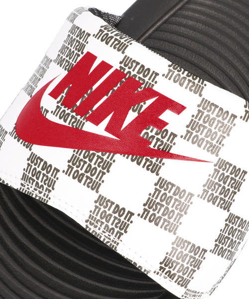 ナイキ Nike メンズ 通販 Nike ナイキ Victori One Slide Print メンズサンダル ビクトリーワンスライドプリント Cn9678 102 ホワイト ユニバーシティレッド ブラック As M ジーフットシューズマルシェ アスビー 公式