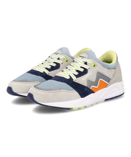 Karhu レディース 通販 Karhu カルフ Aria レディーススニーカー アリア F グレーシャーグレー オータムグローリー ジーフットシューズマルシェ アスビー 公式