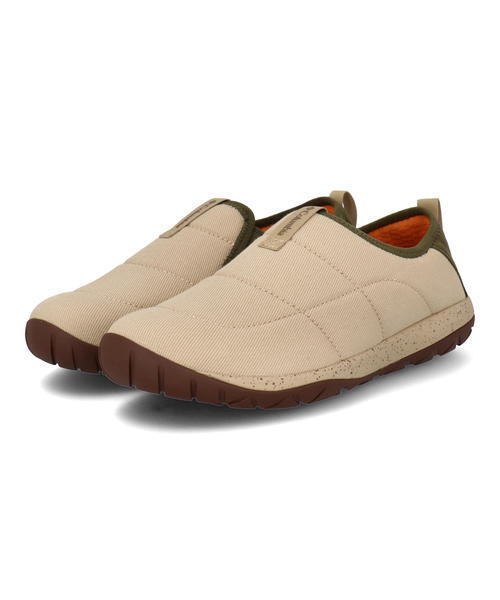 Columbia コロンビア YONCALLA MOC WATERPROOF レディーススリッポン【難燃/防水/2WAY】(ヨンカラモックウォータープルーフ) YU3352 292 ライトキャメル スニーカー ローカット