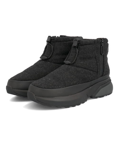 DESCENTE デサント ACTIVE WINTER BOOTS SHORT メンズブーツ【防水/蓄熱保温】(アクティブウィンターブーツショート) DM1SJD20BG ブラック/グレー【メンズ】 アウトドア