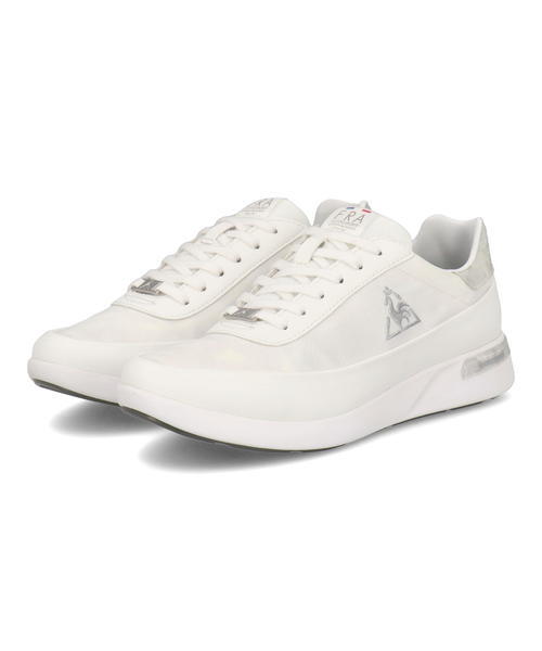ルコックスポルティフ Le Coq Sportif レディース 通販 Le Coq Sportif ルコックスポルティフ La Sevres レディーススニーカー 軽量 Laセーヴル Ql3tjc07wh ホワイト 2671 1 ジーフットシューズマルシェ アスビー 公式