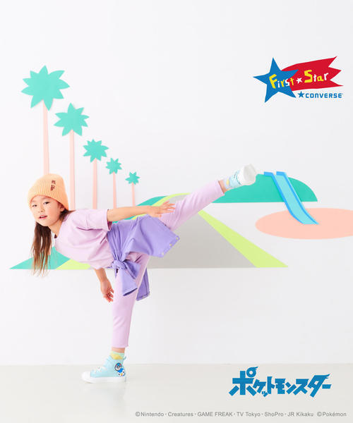 新品未使用　コンバース キッズ オールスターライト ポケモン　ミュウ　19cm コンバース｜converse キッズ 通販 converse コンバース CHILD
