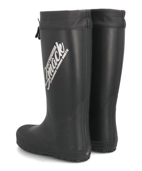 ★長靴★ミツウマ★マニア★本物★ メンズ 通販 MITSUUMA ミツウマ スマック メンズ フード付き防寒レイン