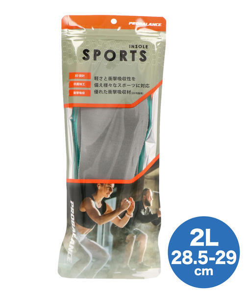 MORITO  PROBALANCE SPORTS INSOLE2L/28.5-29cm۾׷ۼ å 3D߷  ˽ (ץХ󥹥ݡĥ󥽡) 15059 졼 