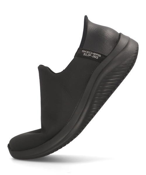 SKECHERS Slip-In ブラックレディーススニーカー　23cm SKECHERS スケッチャーズ スニーカー レディース 靴 黒 ブラック