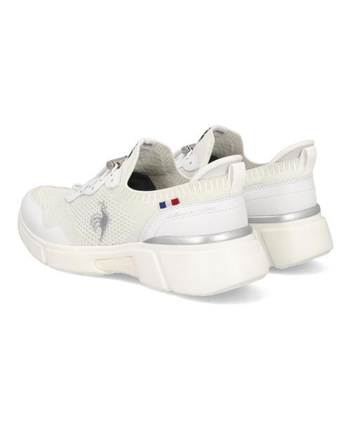 ルコックスポルティフ｜le coq sportif レディース 通販 le coq sportif ルコックスポルティフ LCS  LOIRE【手を使わずさっと履ける/撥水/軽量/幅広3E】レディーススニーカー(LCSロワール) QL3XJC01WH  ホワイト[2246_1][2599_1] | アスビーASBee公式通販/アスビー 