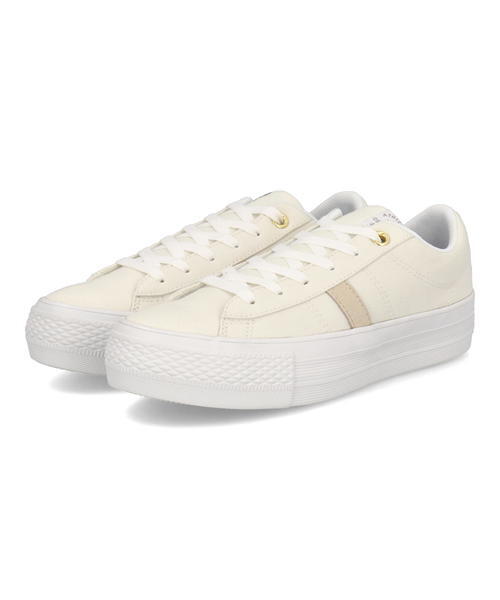 converse コンバース NEXTAR120 PLTS CV OX レディーススニーカー 厚底(ネクスター120PLTSCVOX) 38001770 ホワイト