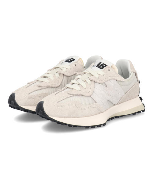 ニューバランス U327W GA ： ホワイト×ベージュ New Balance