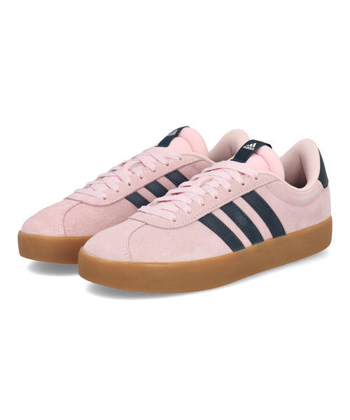 ★adidas★大人気★W VL COURT 3.0 VL コート★追跡可 adidas Women's Lifestyle VL Court 3.0 Sneakers - Black