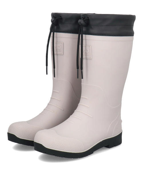 MADFOOT! マッドフット キッズ フード付き防寒レインブーツ【あったか/屈曲性】起毛ライナー ボアインソール 長靴 ロング ラバーブーツ 224110 アイボリー レイ MADFOOT! マッドフット キッズ フード付き防寒レインブーツ【あったか/屈曲性】起毛ライナー ボアインソール 長靴 ロング ラバーブーツ 224110 アイボリー レイ