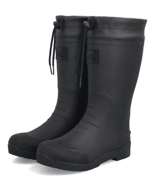 MADFOOT! マッドフット キッズ フード付き防寒レインブーツ【あったか/屈曲性】起毛ライナー ボアインソール 長靴 ロング ラバーブーツ 224110 ブラック レイン MADFOOT! マッドフット キッズ フード付き防寒レインブーツ【あったか/屈曲性】起毛ライナー ボアインソール 長靴 ロング ラバーブーツ 224110 ブラック レイン