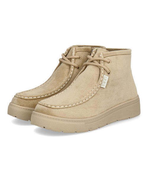 heal me ヒールミー レディース チロリアンブーツ【幅広3E/滑りにくい/高反発クッション】モカシン カジュアルブーツ 225311 ベージュ ショート heal me ヒールミー レディース チロリアンブーツ【幅広3E/滑りにくい/高反発クッション】モカシン カジュアルブーツ 225311 ベージュ ショート