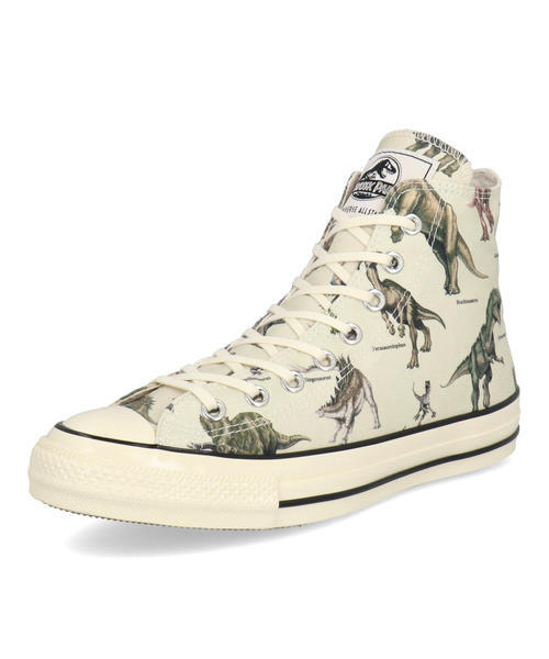 converse コンバース ALL STAR AGED DP HI / JURASSIC PARK メンズスニーカー ハイカット(オールスターエイジドDPHI/ジュラシック・パーク) 3131557 ナチュラル コンバース｜converse メンズ 通販 converse コンバース ALL STAR AGED