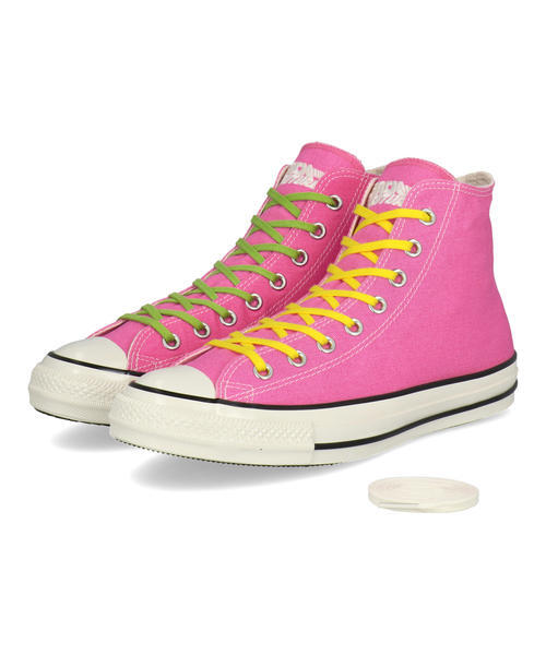 converse コンバース ALL STAR AGED HB HI/BACK TO THE FUTURE レディースシューズ(オールスターエイジドHBHIバック・トゥ・ザ・フューチャー) 31316510 ピンク