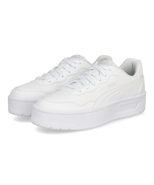 PUMA ס COURT LALLY SKYE ǥ쥹ˡ(ȥ꡼) 400368 01 סޥۥ磻 å