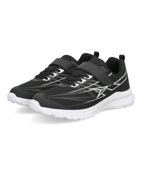 瞬足 シュンソク ES-3【超軽量】キッズスニーカー 子供靴 運動靴 ストラップシューズ JJ-222 ブラック ボーイズ 瞬足 シュンソク ES-3【超軽量】キッズスニーカー 子供靴 運動靴 ストラップシューズ JJ-222 ブラック ボーイズ