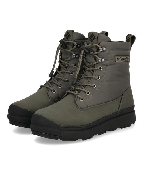Columbia コロンビア SAPLAND 4 WP OMNI-HEAT INFINITY【防水/保温/凍結路対応】メンズブーツ(サップランド4WPオムニヒートインフィニティ) YU9626 367 ダークモ