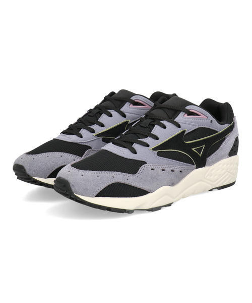 mizuno ミズノ CONTENDER メンズスニーカー(コンテンダー) D1GA2369 31 ブラック/カーキ/パープル ローカット