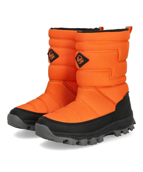 MOUNTAIN WALK マウンテンウォーク キッズ ハーフ丈ウィンターブーツ【防水/防寒】 1239 オレンジ ボーイズ MOUNTAIN WALK マウンテンウォーク キッズ ハーフ丈ウィンターブーツ【防水/防寒】 1239 オレンジ ボーイズ