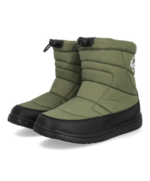MOUNTAIN WALK マウンテンウォーク メンズ キルティングウィンターブーツ【防水/滑りにくい/防寒】ショート丈 11021 カーキ アウトドア MOUNTAIN WALK マウンテンウォーク メンズ キルティングウィンターブーツ【防水/滑りにくい/防寒】ショート丈 11021 カーキ アウトドア
