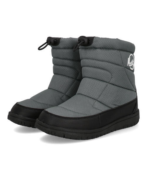 MOUNTAIN WALK マウンテンウォーク レディース キルティングウィンターブーツ【防水/滑りにくい/防寒】ショート丈 11019 グレー MOUNTAIN WALK マウンテンウォーク レディース キルティングウィンターブーツ【防水/滑りにくい/防寒】ショート丈 11019 グレー