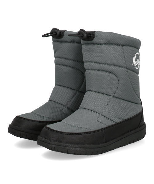 MOUNTAIN WALK マウンテンウォーク レディース キルティングウィンターブーツ【防水/滑りにくい/防寒】ハーフ丈 11018 グレー ミドル MOUNTAIN WALK マウンテンウォーク レディース キルティングウィンターブーツ【防水/滑りにくい/防寒】ハーフ丈 11018 グレー ミドル