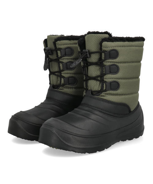 SPEED WING スピードウィング キッズ ボア付きウィンターブーツ【防水/防寒/軽量】 1233 カーキ ボーイズ SPEED WING スピードウィング キッズ ボア付きウィンターブーツ【防水/防寒/軽量】 1233 カーキ ボーイズ