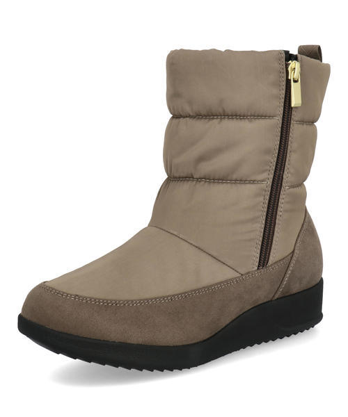 EVE イブ レディース ボア付きキルティングウィンターブーツ【防水/ガラス繊維配合ソール/幅広4E/あったか裏起毛】 FGL113 モカ 184281825011340_s.jpg?1762494333