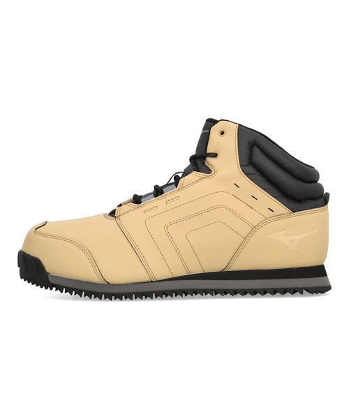 mizuno ミズノ  SCAPE3【防水/滑りにくい/雪道対応/幅広3E】レディースウィンターシューズ スノトレ ハイカット(スノースケープ3) B1GA2503 49 サンド ミズノ｜MIZUNO レディース 通販 mizuno ミズノ SNOW SCAPE3【防水