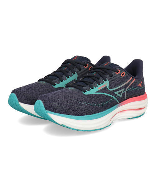 mizuno ミズノ WAVE RIDER 29【軽量】メンズスニーカー ランニングシューズ(ウエーブライダー29) J1GC2503 01 ダークネイビー/ブルー/ピンク ローカット mizuno ミズノ WAVE RIDER 29【軽量】メンズスニーカー ランニングシューズ(ウエーブライダー29) J1GC2503 01 ダークネイビー/ブルー/ピンク ローカット