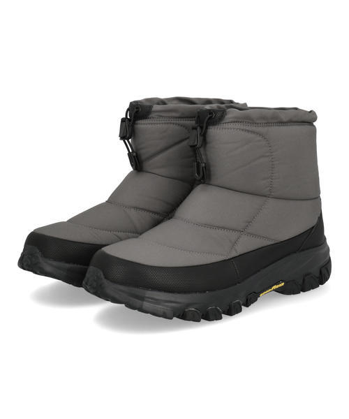 GOOD YEAR グッドイヤー メンズ キルティングウィンターブーツ【防水/滑りにくい/幅広4E】ショート丈 G50810 グレー アウトドア GOOD YEAR グッドイヤー メンズ キルティングウィンターブーツ【防水/滑りにくい/幅広4E】ショート丈 G50810 グレー アウトドア
